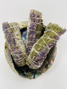 Bholi Sage Plus Sage Smudge Kit for Cleansing Negative Energy Home and Creating