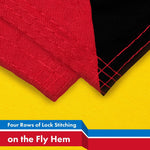 Load image into Gallery viewer, G128 Antigua and Barbuda Antiguan and Barbudan Flag  3x5 Ft  LiteWeave Pro Series Printed 150D Poly  Country Flag, Vibrant Colors, Brass Grommets, Thicker and More Durable Than 100D 75D Polyester