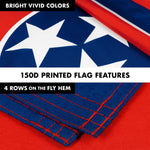 Load image into Gallery viewer, G128 Combo Pack: 6 Feet Tangle Free Spinning Flagpole (Silver) Tennessee TN State Flag 3x5 ft Printed 150D Brass Grommets (Flag Included) Aluminum Flag Pole