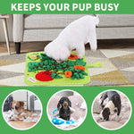 Load image into Gallery viewer, Snuffle Mat for Small Dogs Cats 19x19 inch Soft Foraging Mat for Rabbits Washable Anti Slip Perfect for Bunnies Guinea Pigs &amp; Hamsters Sniff Puzzle Toy for Puppies (Medium)