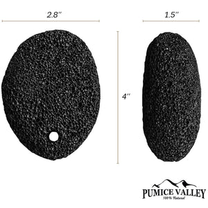 Pumice Stone   Natural Earth Lava Pumice Stone Black   Callus Remover for Feet