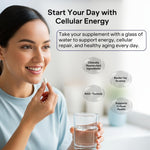 Load image into Gallery viewer, NAD Capsules Resveratrol Liposomal Nicotinamide Riboside Quercetin Vitamin B3 NAD Supplement for Women and Men Anti Aging Boost Focus and Energy Cell Regeneration Supplement 120 Capsules
