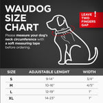 Load image into Gallery viewer, WAUDOG Waterproof Dog Collar Holder QR Tag Small Medium Large Dogs
