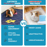 Load image into Gallery viewer, Washable Guinea Pig Cage Liners for C&amp;C 2x4 Fast Drying Leakproof 57 x28 inch Absorbent Rabbit Bedding for Indoor Non Slip Mat for Under Dog Crate &amp; Floor Waterproof Puppy Pads &amp; Blankets