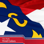 Load image into Gallery viewer, North Carolina State Flag 3x5 Ft 5Pack 150D Printed Polyester By G128