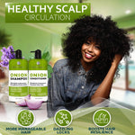 Load image into Gallery viewer, Onion Shampoo and Conditioner Set With Rosemary and Biotin Thickening Products
