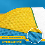 Load image into Gallery viewer, G128 5 Pack: South Dakota SD State Flag  3x5 Ft  LiteWeave Pro Series Printed 150D Polyester  Indoor/Outdoor, Vibrant Colors, Brass Grommets, Thicker and More Durable Than 100D 75D Polyester