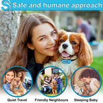 Load image into Gallery viewer, Small Dog Bark Collar Humane No Shock Rechargeable Anti Barking Collar Rainproof
