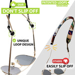 Load image into Gallery viewer, Eyeglasses String Holder Glasses Strap Cords 5 Pcs Black Adjustable 29 inch Long