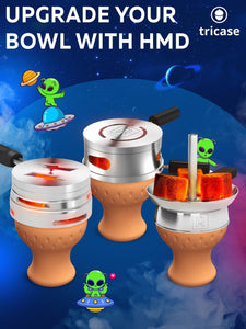 Premium Portable Red Hookah Set Red Hookah Set UFO With Everything