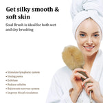 Load image into Gallery viewer, Sisal Dry Body Brush Natural Bristle Exfoliating Brush Body Scrubber for Skincare and Beauty to Improve Blood Circulation Exfoliate Skin Healthy Therapeutics Reduce Cellulite Stop Ingrown Hairs
