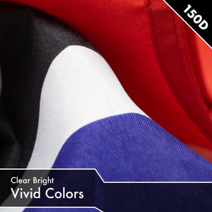 Open Vertical Sign Flag 3x5 Ft 2Pack Printed 150D Polyester By G128