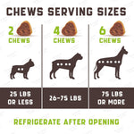 Load image into Gallery viewer, Flea and Tick Prevention Chewable for Dogs No Collars, No Mess Easy Help with Flea and Tick for Dogs American Quality for All Breeds and Ages DuckFlavored Treats 180 Flea Chews for Dogs