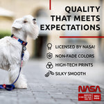 Load image into Gallery viewer, Nylon Dog Collar Adjustable for Small Medium Dogs 916 in Neck x 4/5 in NASA
