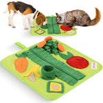 Load image into Gallery viewer, Snuffle Mat for Small Dogs Cats 19x19 inch Soft Foraging Mat for Rabbits Washable Anti Slip Perfect for Bunnies Guinea Pigs &amp; Hamsters Sniff Puzzle Toy for Puppies (Medium)