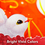 Load image into Gallery viewer, G128  Valentine's Day Garden Flag, Valentine Themed Decorations  Doves in Love,   12x18 Inch  Printed 150D Polyester  Rustic Holiday Seasonal Outdoor Flag