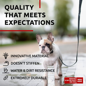 Waterproof Dog Leash 4 Ft 6 Ft Anti Slip Dog Leash for Large Dogs Small and Medium Dogs Heavy Duty Dog Leash with Water and Dirt Resistant Long Or Short Dog Leashes for Boy & Girl Dogs