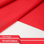 Load image into Gallery viewer, G128 2 Pack: Indonesia Indonesian Flag  3x5 Ft  Printed 150D Polyester  Indoor/Outdoor, Vibrant Colors, Brass Grommets, Quality Polyester, Much Thicker More Durable Than 100D 75D Polyester