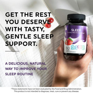 Sleep Gummies w Melatonin and Magnesium Sleep Aid Gummy for Adults Organic with