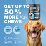Load image into Gallery viewer, Calming Chews for Dogs Anxiety Relief Melatonin &amp; Valerian Root