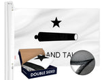 Load image into Gallery viewer, G128 Come and Take It Flag (Cannon Flag)  3x5 feet  Double Sided Embroidered 210D Indoor/Outdoor, Vibrant Colors, Brass Grommets, Heavy Duty Polyester, 3ply