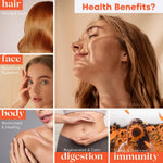 Load image into Gallery viewer, Organic Sea Buckthorn Oil 1 fl oz Cold Pressed Sea Buckthorn Berry Oil Seabuckthorn for Face Hair Body &amp; Supplement