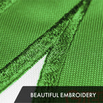 Load image into Gallery viewer, G128 5 Pack: Ireland Irish Shamrock Flag  2x3 Ft  ToughWeave Series Embroidered 300D Polyester  Embroidered Design, Indoor/Outdoor, Brass Grommets