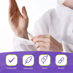 Load image into Gallery viewer, Disposable Lab Coat SMS 40 GSM White Lab Lacket with Loop Fastener XL Size