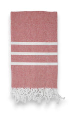 Load image into Gallery viewer, Turkish Hand Towels 100% Cotton 18 x 40 inches Decorative Kitchen and Bathroom Hand Towels Set of 2
