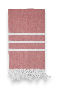Turkish Hand Towels 100% Cotton 18 x 40 inches Decorative Kitchen and Bathroom Hand Towels Set of 2