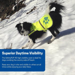 Load image into Gallery viewer, Urban Dog Reflective Vest L Size Fluorescent Hi Visibility Dog Jacket Yellow
