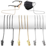 Load image into Gallery viewer, SIGONNA Eyeglass Chains for Women Metal Glasses Chain Eyeglasses String Holder Around Neck Eyeglass Chains Cords Necklace Strap 3 Pcs
