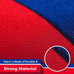 Load image into Gallery viewer, G128 5 Pack: Nepal Nepali Flag  3x5 Ft  LiteWeave Pro Series Printed 150D Polyester  Country Flag, Indoor/Outdoor, Vibrant Colors, Brass Grommets, Thicker and More Durable Than 100D 75D Polyester