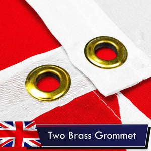 UK British Flag 3x5 Ft 2Pack Printed Polyester By G128