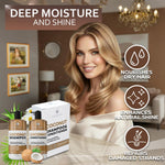Load image into Gallery viewer, Coconut Shampoo and Conditioner Set 16 Fl Oz Set of 2 Sulfate Free Deep Moisturizing Hydrating Anti Frizz Formula for Women and Men Professional Salon Grade Dry Damaged Hair Care Products