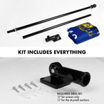 Load image into Gallery viewer, G128  6 Feet Tangle Free Spinning Flagpole (Black) Wisconsin Double Sided Brass Grommets Embroidered 3x5 ft (Flag Included) Aluminum Flag Pole