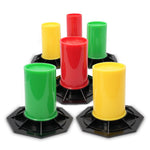 Load image into Gallery viewer, Drill Cones Lightweight Stickhandling Training Tool Hockey Training Equipment for Puck Control Reaction Time and Coordination Portable Durable and Adjustable