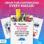 Load image into Gallery viewer, White Rigid Mailers 12.75 x 9.5 Inch Pack of 25 Photo Mailer Envelopes Flat Cardboard Mailers Self Seal Sturdy Cardboard Photo Envelope. Recyclable Hard Shipping Envelopes