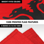 Load image into Gallery viewer, G128 Combo Pack: 6 Feet Tangle Free Spinning Flagpole (Silver) Albania Flag 3x5 ft Printed 150D Brass Grommets (Flag Included) Aluminum Flag Pole