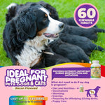 Load image into Gallery viewer, Prenatal Dog Vitamins 60 Pills for Dogs and Cats with Folic Acid Minerals and
