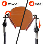 Load image into Gallery viewer, Eye Glasses String Holder Strap Eyeglass NonSlip Clip Loop 4 Pcs 27 inch Long