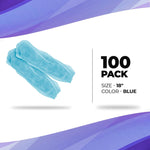 Load image into Gallery viewer, Disposable Sleeve Protectors for Arms 18'' Pack of 100 Blue Disposable PP PE