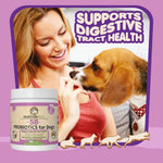 Load image into Gallery viewer, Probiotics for Dogs Puppies Extra Strength 9 Species 5 Billion CFU per Scoop of
