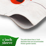 Load image into Gallery viewer, G128 Garden Flag Happy Valentine's Day Gnome Holding Plain Heart 12x18 Blockout Fabric