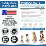 Load image into Gallery viewer, 2 Pack Probiotics for Dogs and Digestive Enzymes Dog Probiotics Treats 340 Chews
