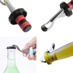 Load image into Gallery viewer, Wine Stoppers 6 PCS Silicone Bottle Stopper Expanding Manual Beverage Bottle Stopper Wine Bottle Cork
