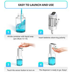 Load image into Gallery viewer, Automatic Touchless Foaming Soap Dispenser 12oz Battery Operated Touch Free
