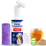Load image into Gallery viewer, Paw Cleaner for Dogs Silicone Brush and 5fl Oz No Rinse Foaming Cleanser
