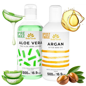 Pre and Post Waxing Care Home Kit for Women and Men Pack of 2 Spray Care