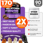 Load image into Gallery viewer, Melatonin for Dogs   Calming Chews for Dogs   Made in USA